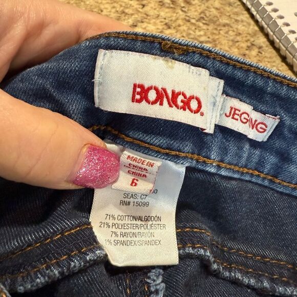 Bongo Jeggings Size 6 Raw Hem - Picture 4 of 11